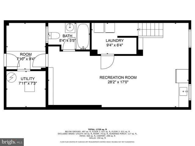 a picture of a floor plan