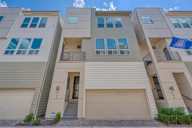 a front view of a building