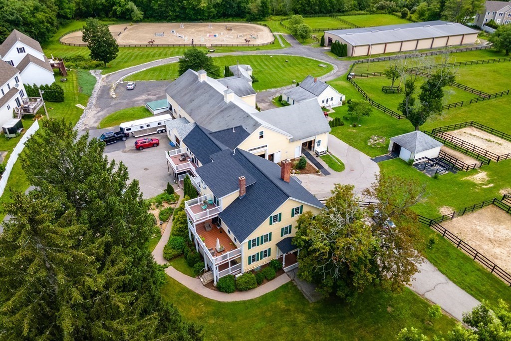 120 Goldsmith Street, Unit 3 Littleton, MA 01460 - Photo 31 of 33 an aerial view of multiple houses with yard