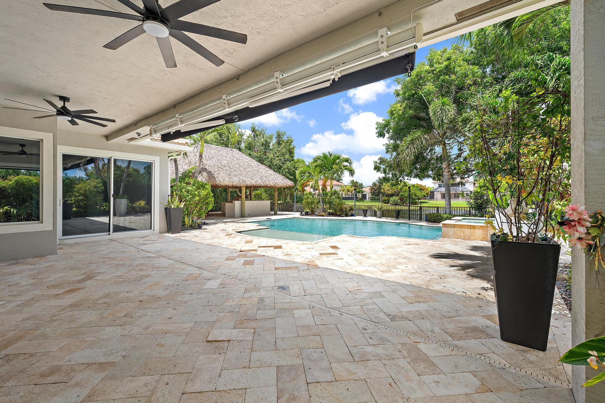 340 Rudder Cay Way Jupiter, FL 33458 - Photo 51 of 87 Lanai & Pool