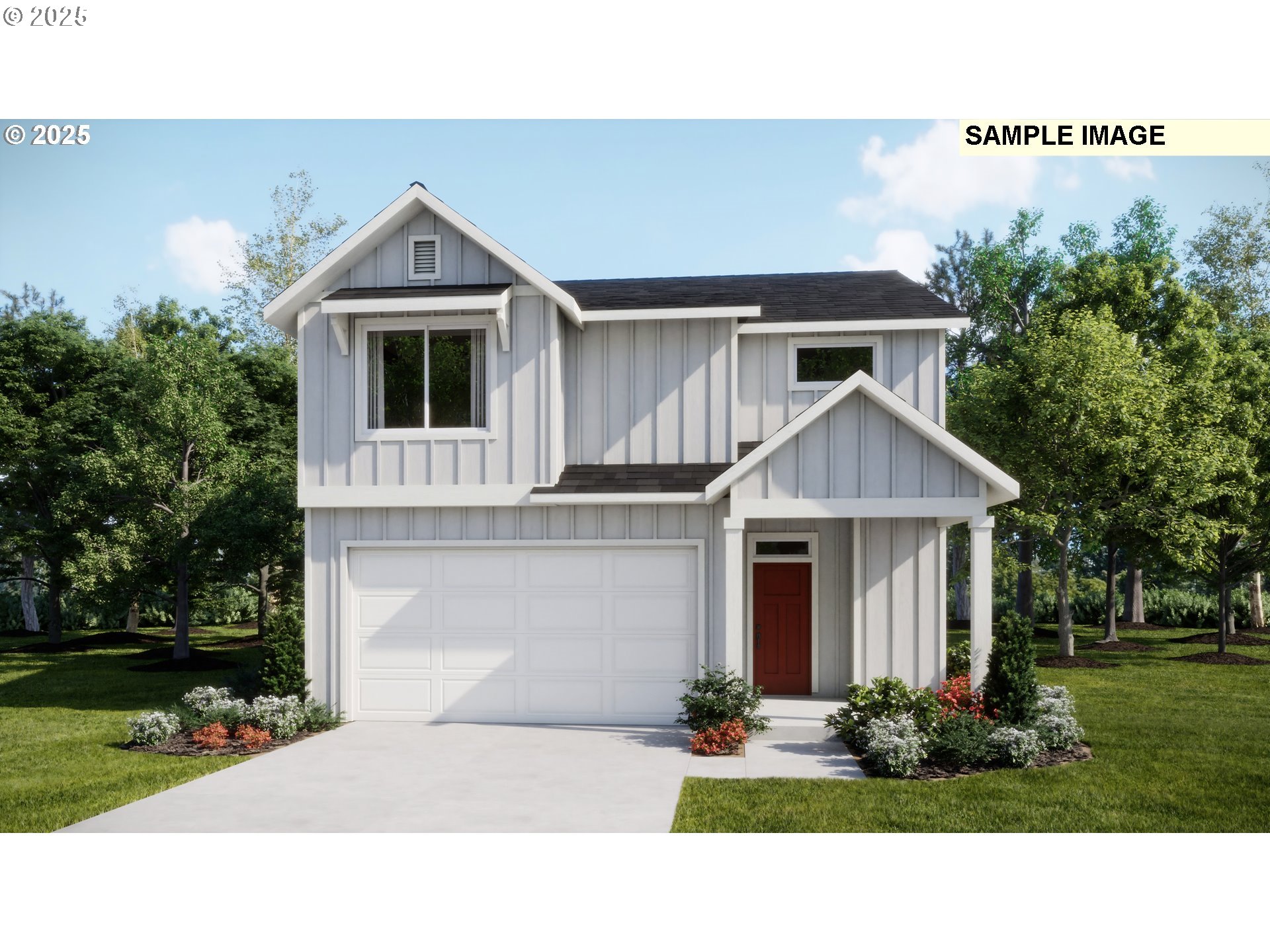 2642 Mount St Helens Avenue Southeast Salem, OR 97302 - Photo 1 of 19 a front view of a house with a yard and trees