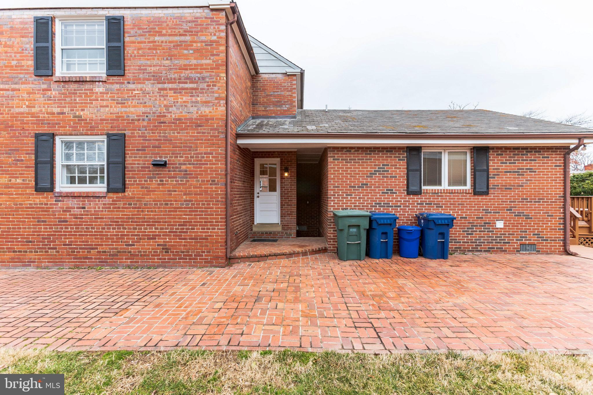 2803 Cameron Mills Road Alexandria, VA 22302 - Photo 25 of 32 Long driveway ends at the side entrance to kitchen