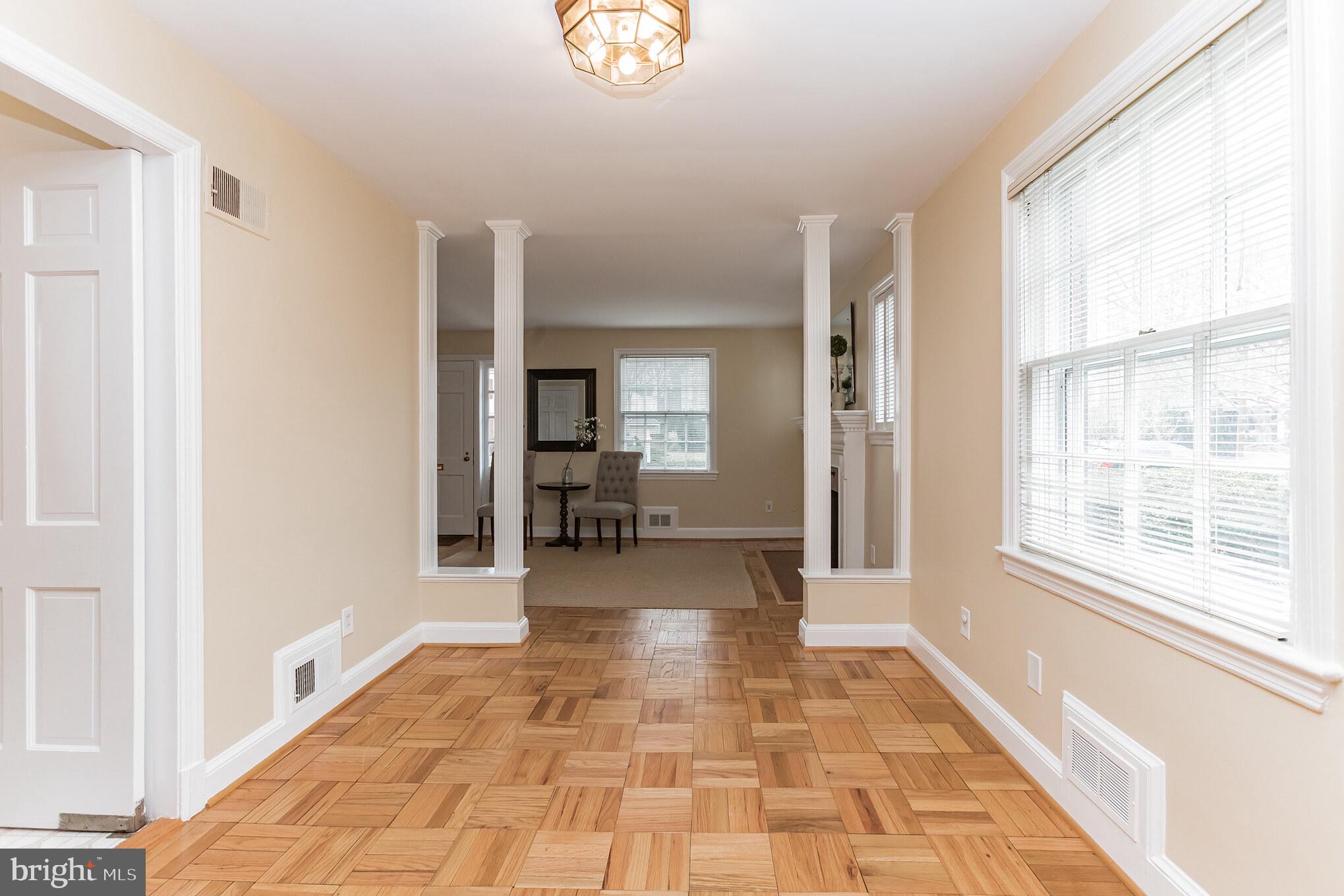 2803 Cameron Mills Road Alexandria, VA 22302 - Photo 7 of 32 Dining room looking back to front of house