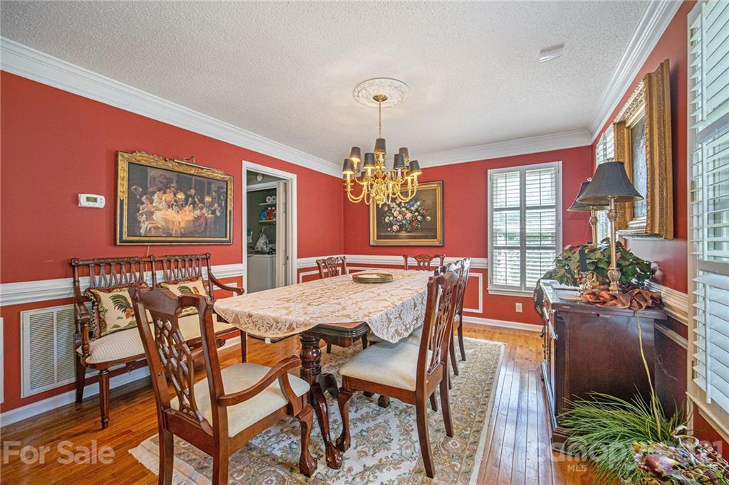 485 Mt Tabor Road Cleveland, NC 27013 - Photo 9 of 28 a view of a dining room with furniture window and outside view