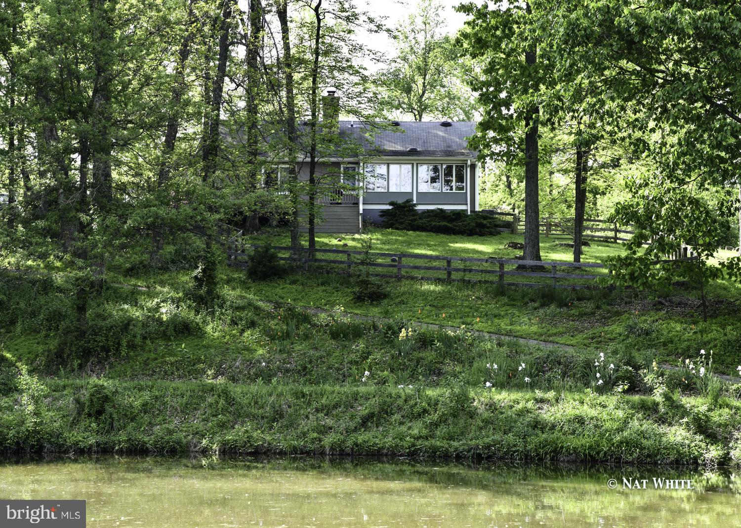 16278 Hampton Road Hamilton, VA 20158 - Photo 8 of 23 Paved walkway slopes down to pond