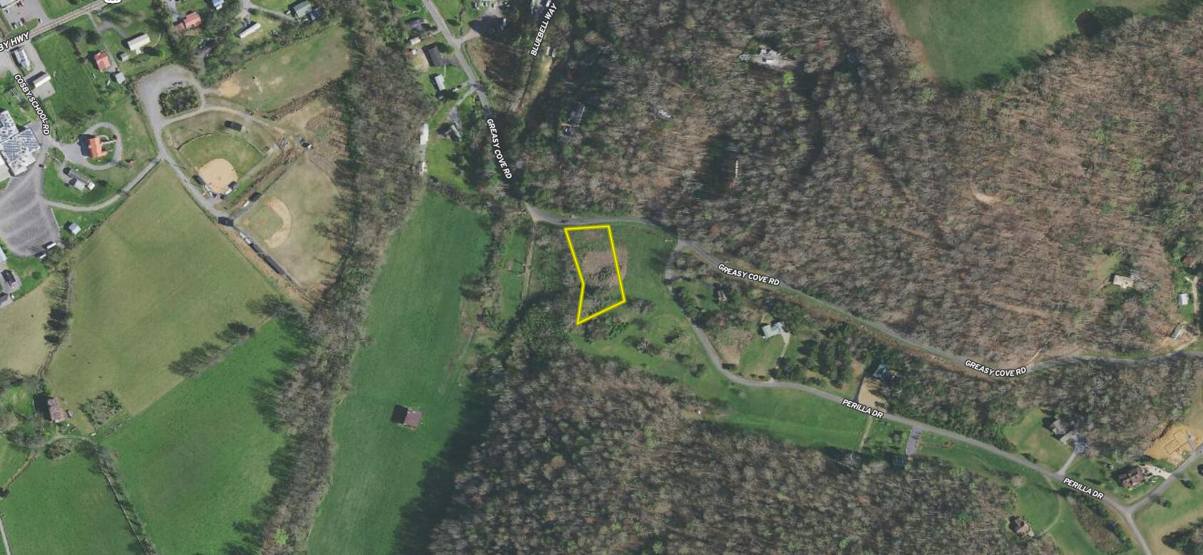 Lot #17 Greasy Cove Road, Unit 17 Cosby, TN 37722 - Photo 11 of 12 Cocke Co TN 0.894 Brooks_Aerial_3