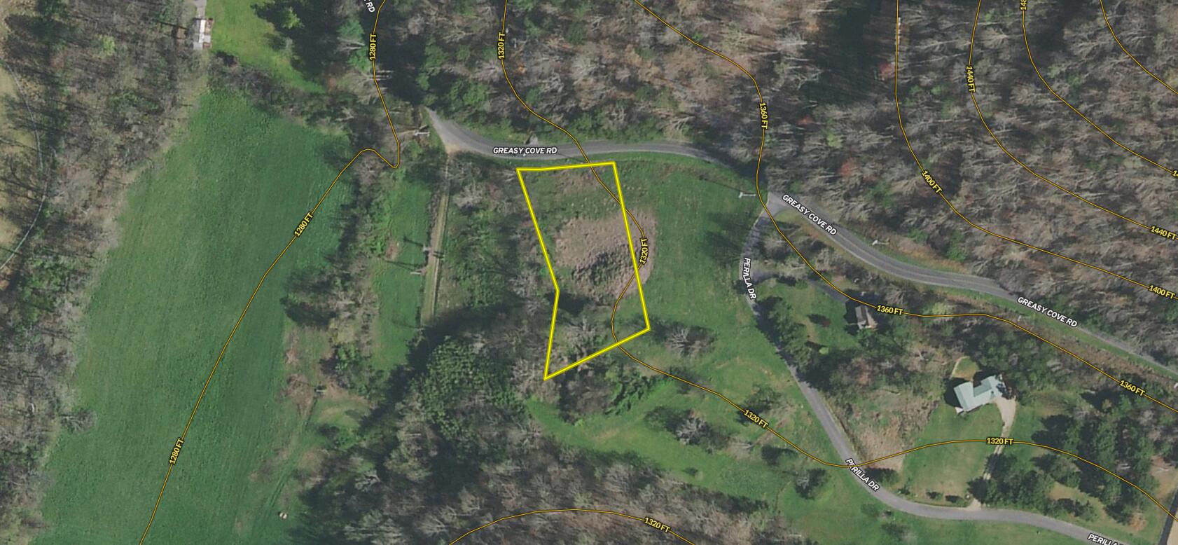Lot #17 Greasy Cove Road, Unit 17 Cosby, TN 37722 - Photo 10 of 12 Cocke Co TN 0.894 Brooks_Aerial_2