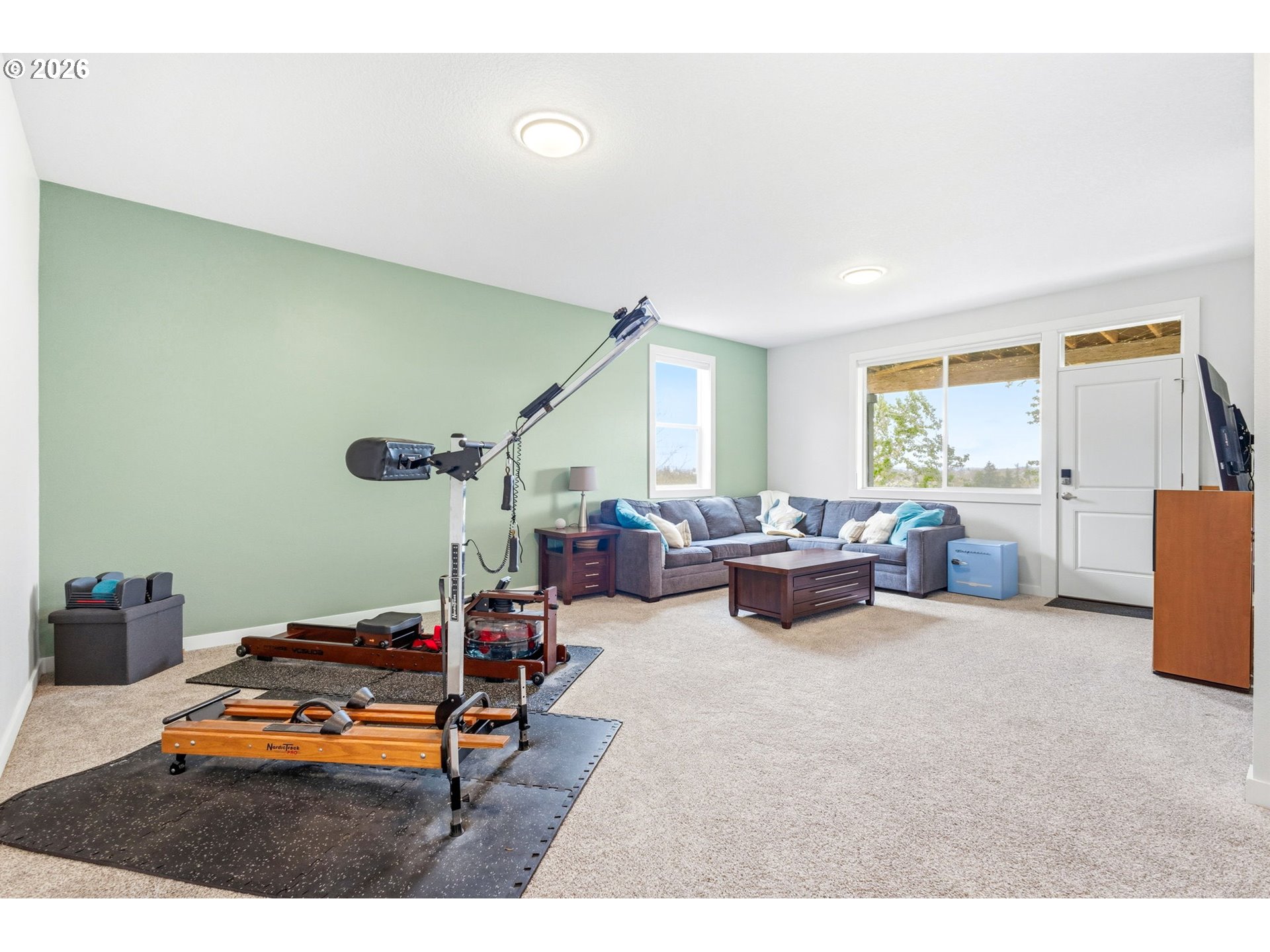 1372 Overview Street Northwest Salem, OR 97304 - Photo 35 of 45 a living room with furniture and a large window