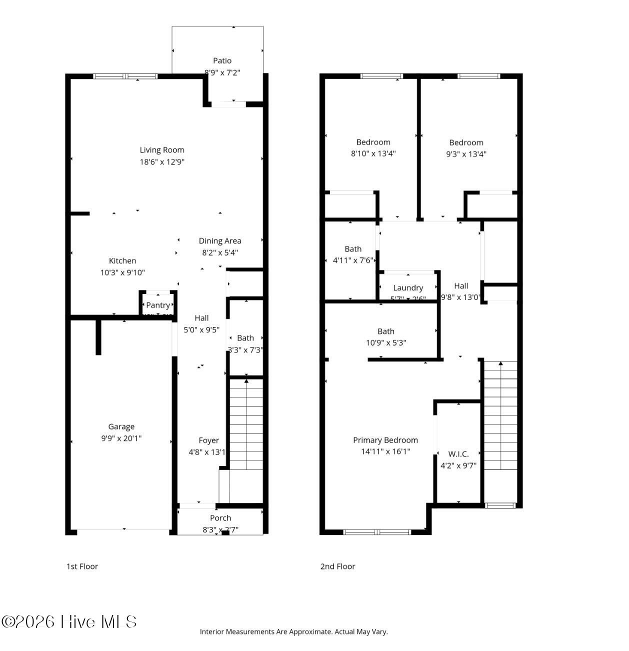 109 North Grassland Road Surf City, NC 28445 - Photo 20 of 20 109 N Grassland Floorplan