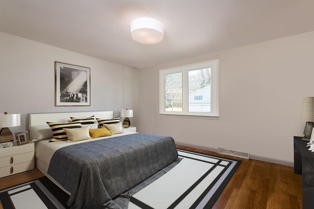 60 Arlo Road Newton, MA 02464 - Photo 15 of 28 a bedroom with bed and window