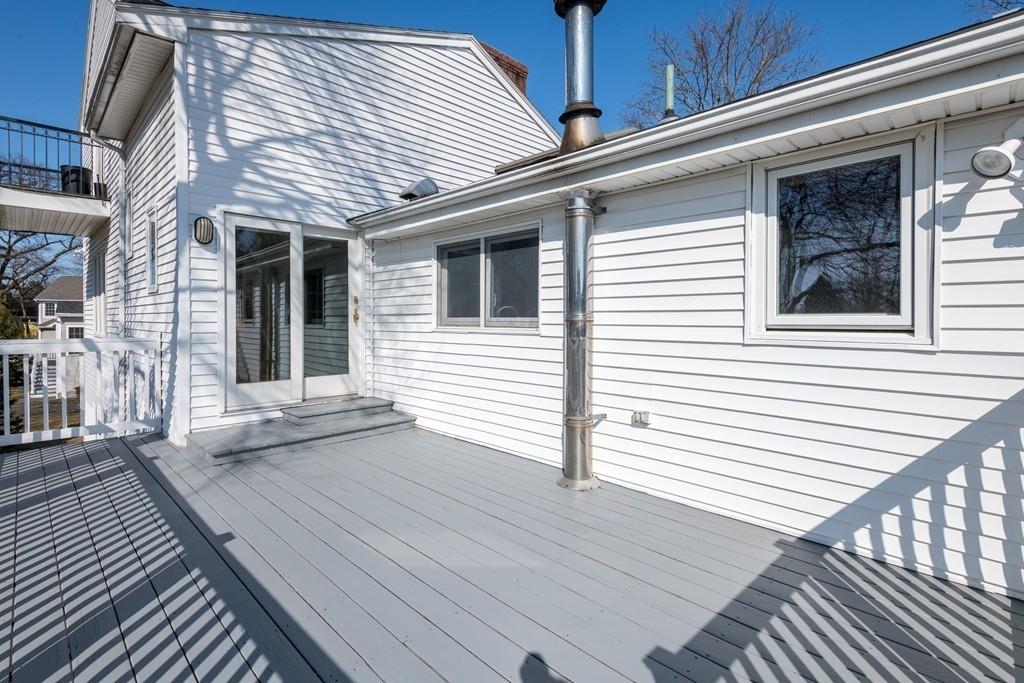 60 Arlo Road Newton, MA 02464 - Photo 24 of 28 a view of a house with wooden deck