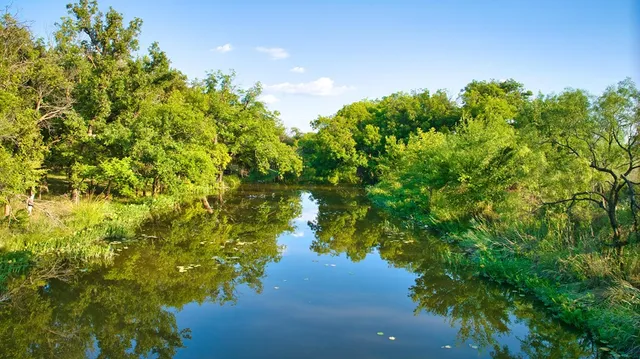 a view of an ocean from a building