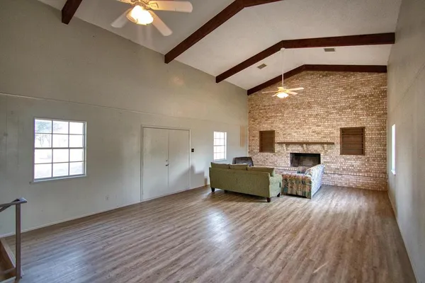 a view of a swimming pool and an ocean view