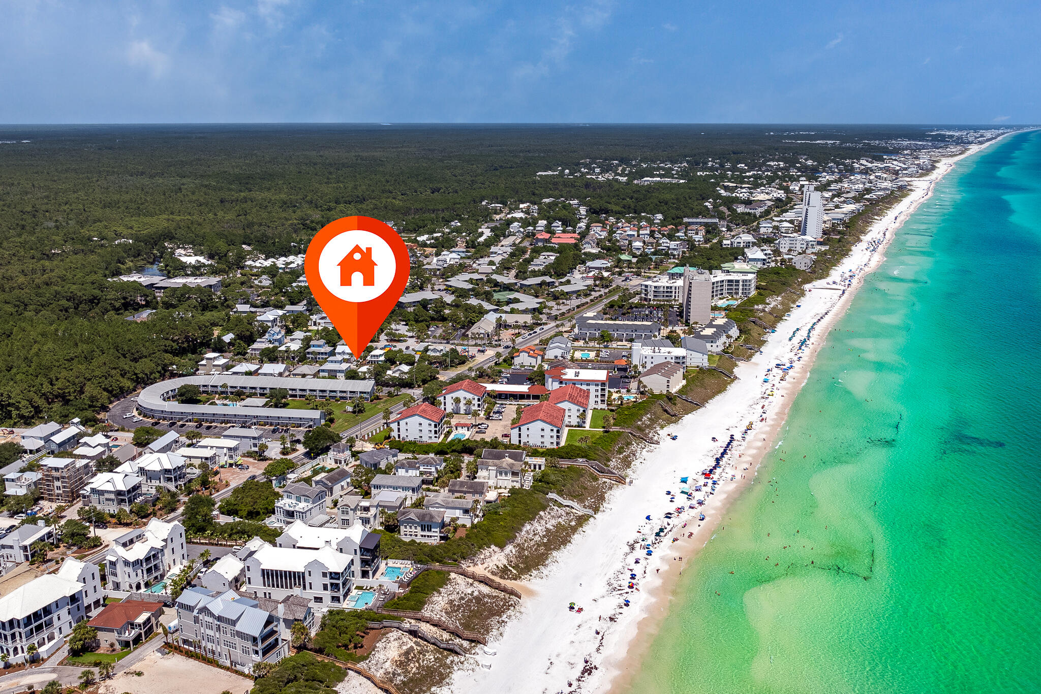 3605 East County Highway 30A, Unit 241 Santa Rosa Beach, FL 32459 - Photo 19 of 23 a view of a wooden floor