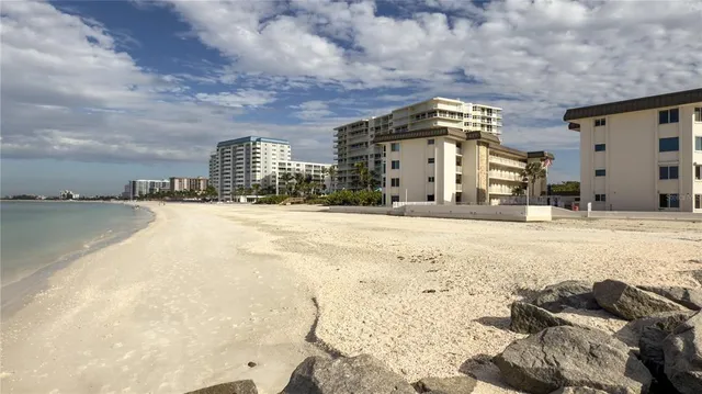 a view of a terrace with a bench