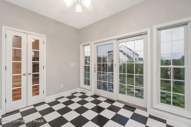 a bathroom with a sink a vanity and a mirror