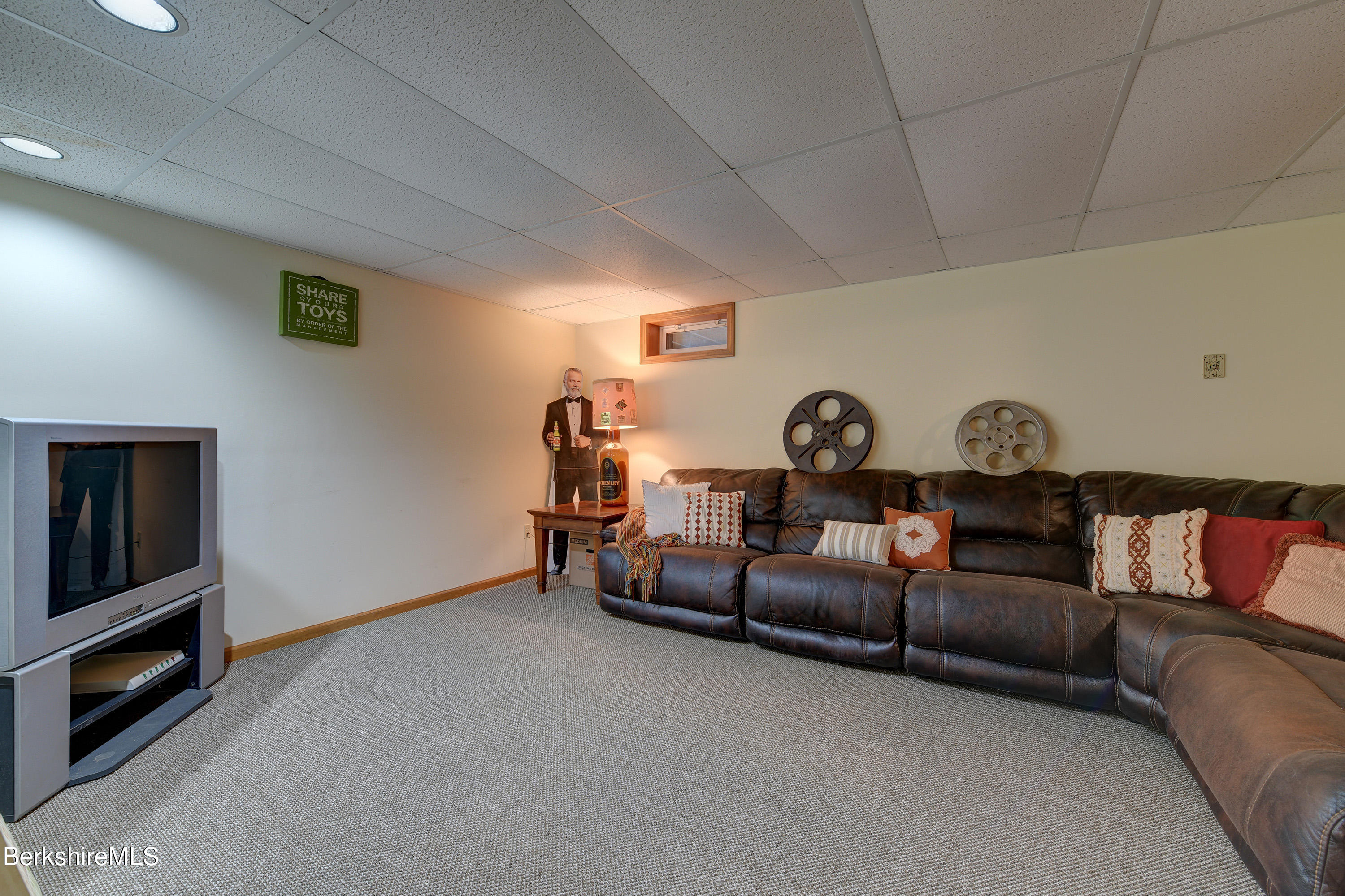 225 Bailey Road Lanesborough, MA 01237 - Photo 41 of 51 41-Lower Level Rec Room