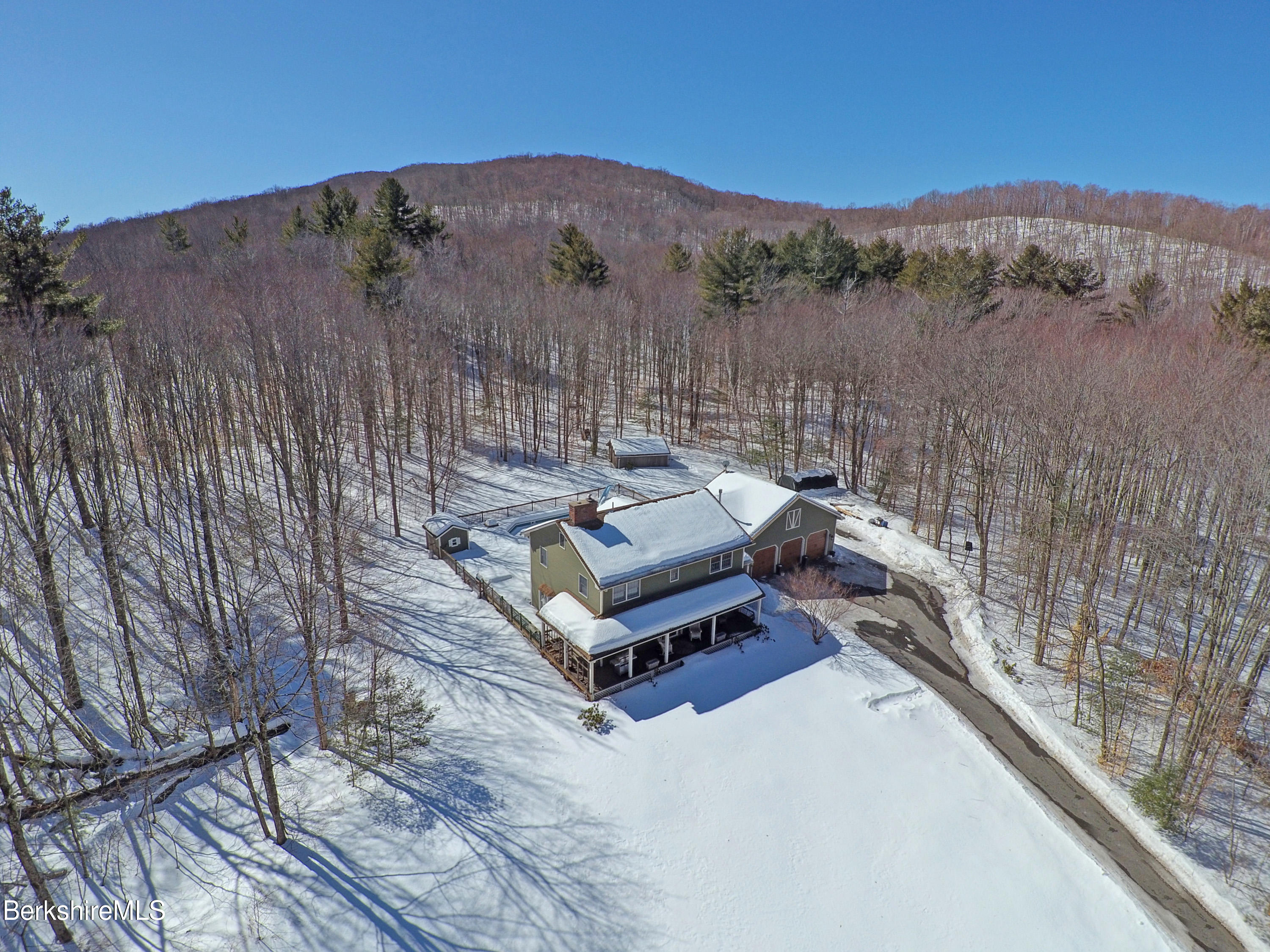 225 Bailey Road Lanesborough, MA 01237 - Photo 46 of 51 50-Aerial Front