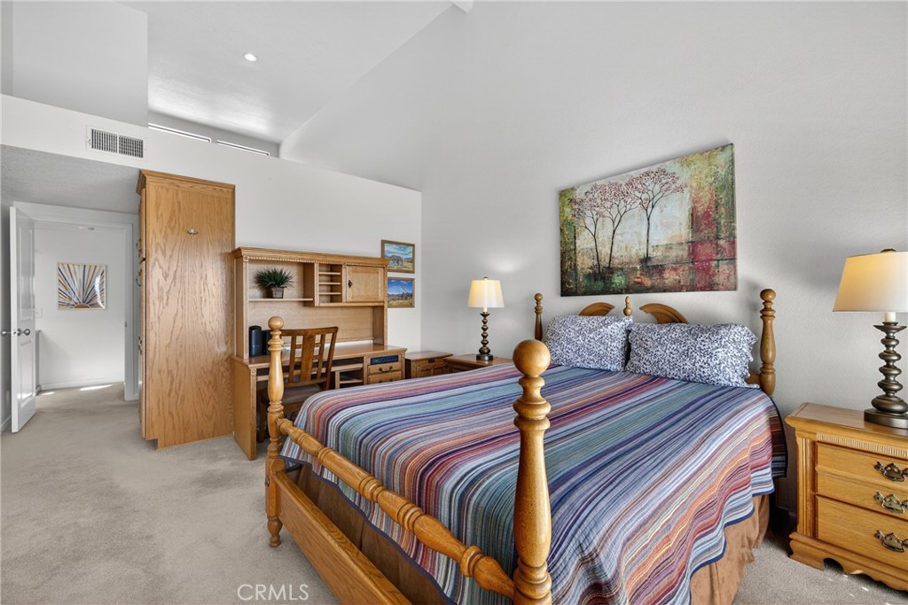 832 Trinity Lane Claremont, CA 91711 - Photo 25 of 51 a bedroom with bed and wooden floor