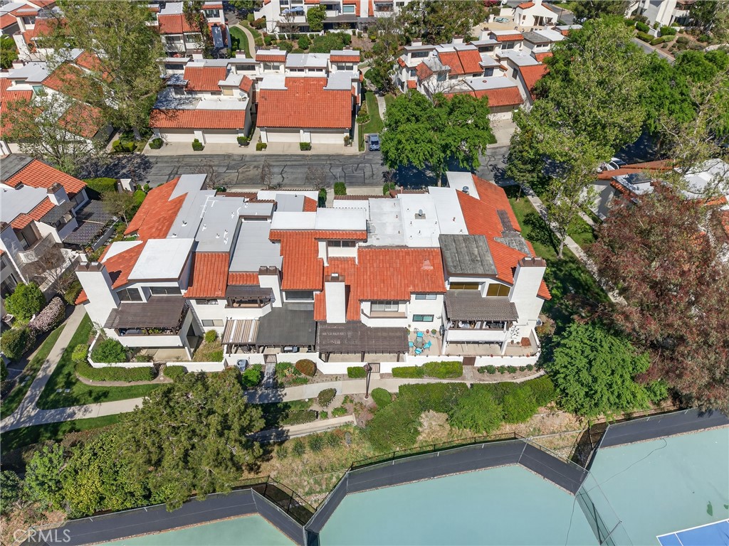 832 Trinity Lane Claremont, CA 91711 - Photo 45 of 51 an aerial view of residential houses with outdoor space and swimming pool