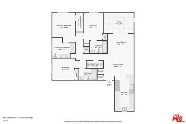 $4,611 | 1226 South Bedford Street, Unit 103, Los Angeles, CA 90035