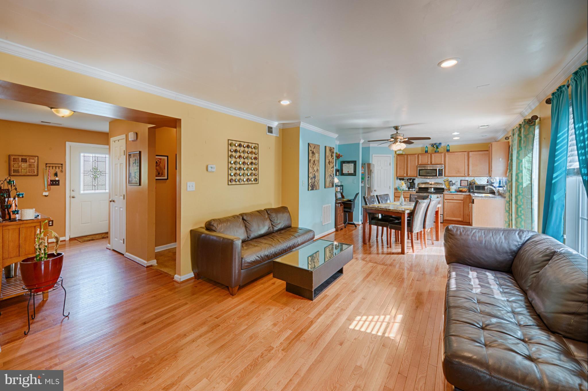 59 Haverhill Road Joppa, MD 21085 - Photo 8 of 28 a living room with furniture and a wooden floor