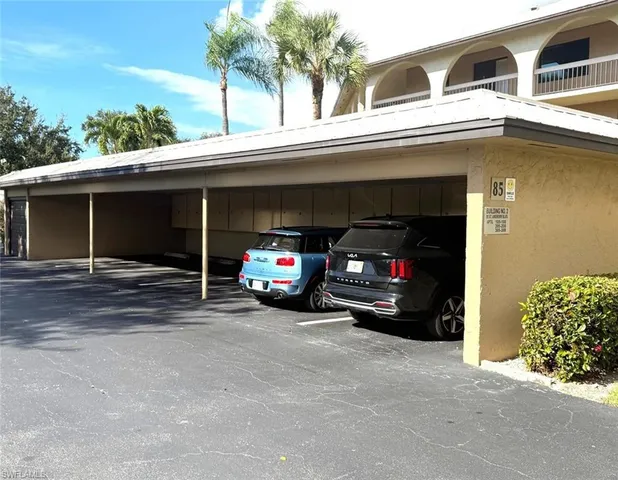 a view of car garage