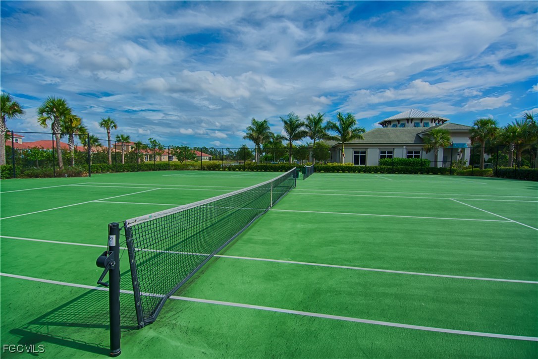3571 Brittons Court Fort Myers, FL 33916 - Photo 36 of 42 a view of a tennis court
