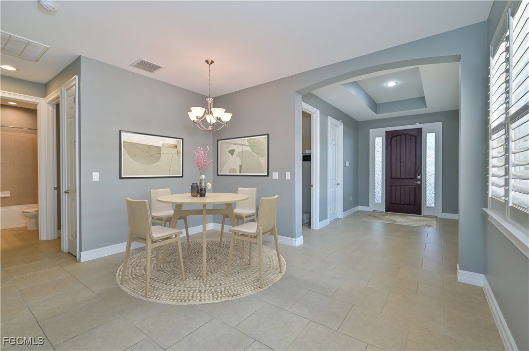 3571 Brittons Court Fort Myers, FL 33916 - Photo 10 of 42 a view of a livingroom with furniture and window