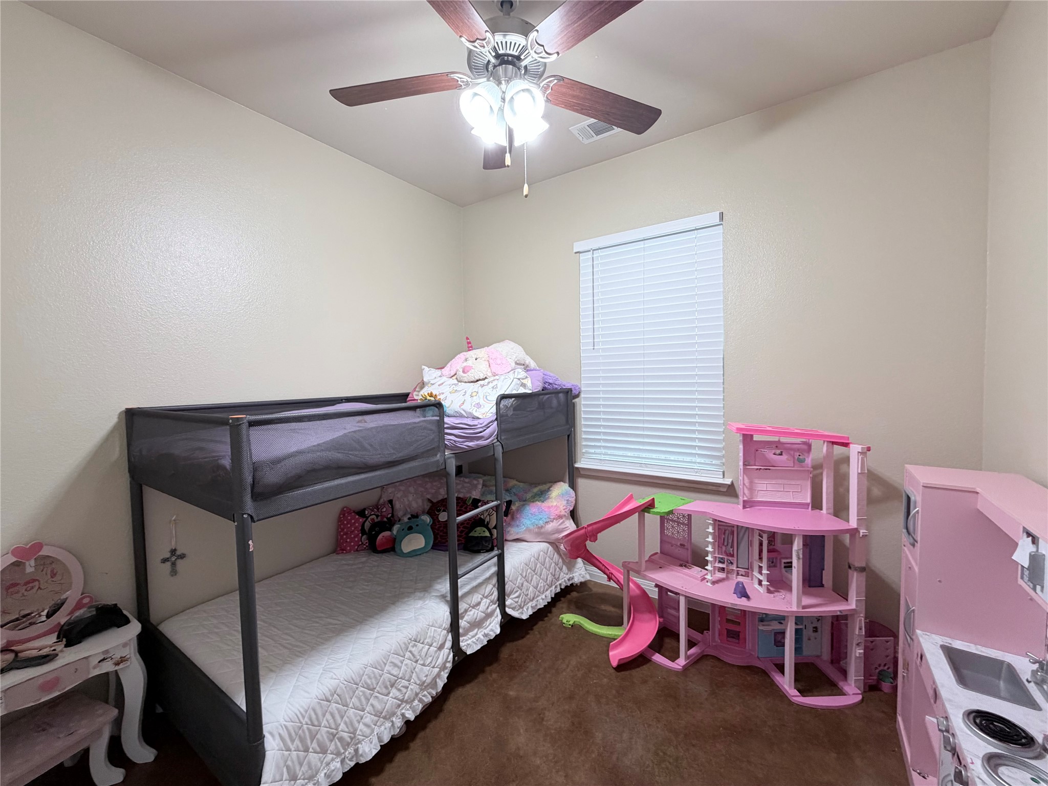 4508 Kind Way, Unit 249 Austin, TX 78725 - Photo 14 of 20 Bedroom #2: Carpet Free with a ceiling fan!
