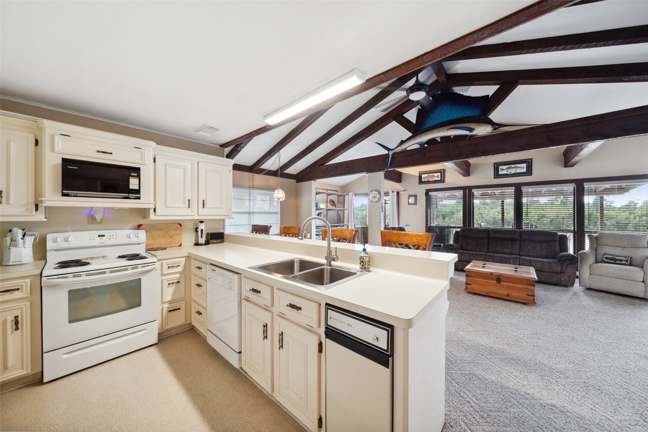215 Selkirk Road Bay City, TX 77414 - Photo 16 of 36 a view of a kitchen with furniture and appliances