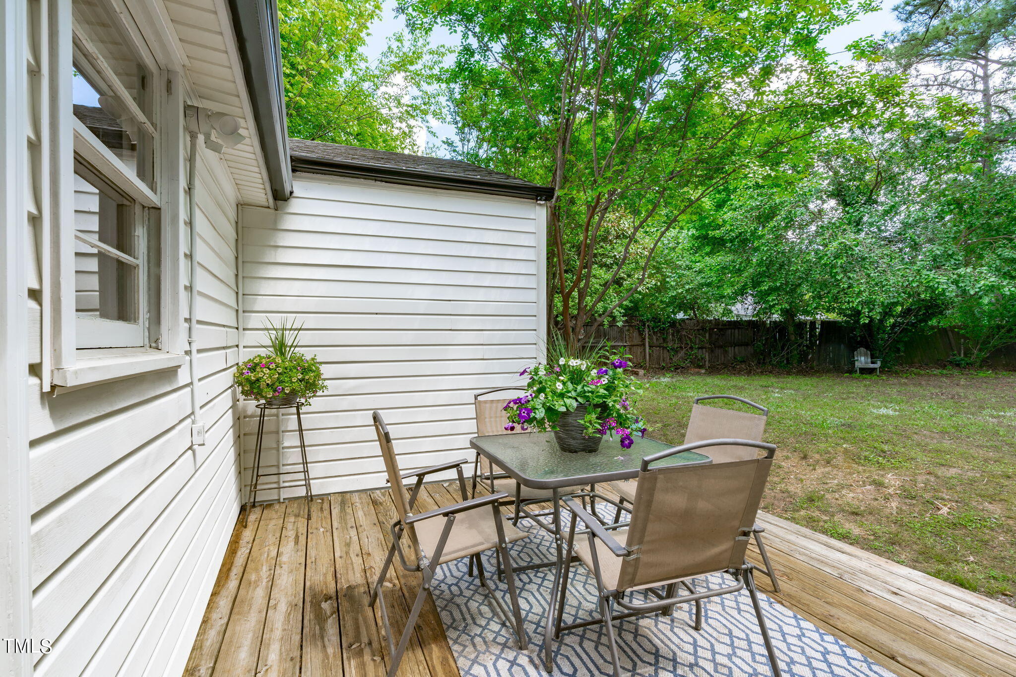 816 Colleton Road Raleigh, NC 27610 - Photo 41 of 49 a view of a house with backyard and sitting area