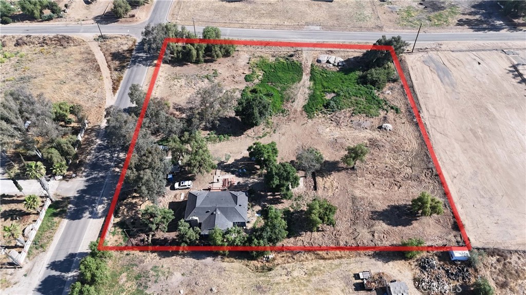 20530 Clark Street Perris, CA 92570 - Photo 25 of 25 an aerial view of a house with a yard