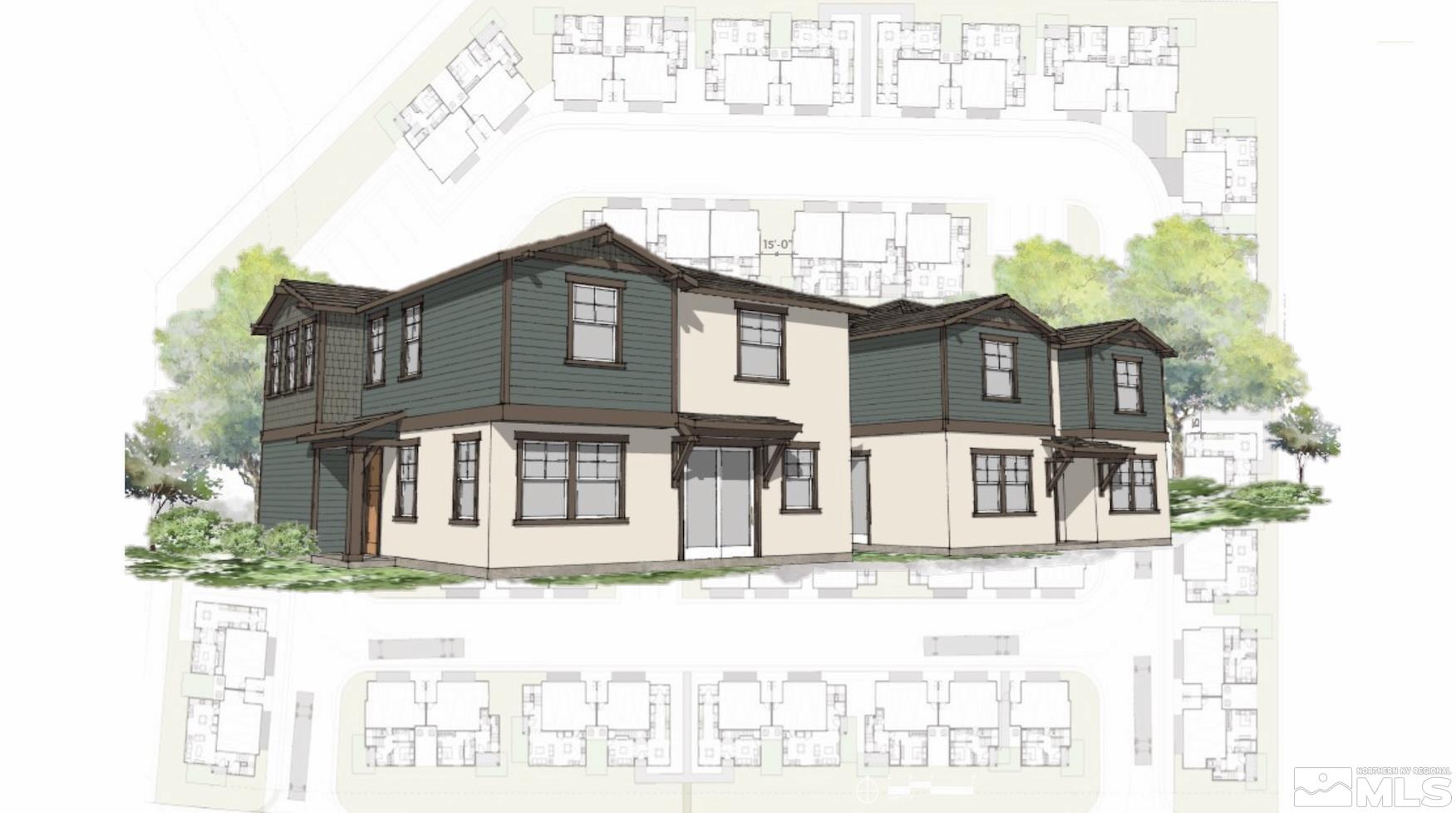 302 Cattail Circle, Unit 20 Gardnerville, NV 89410 - Photo 3 of 5 a front view of a house with a porch