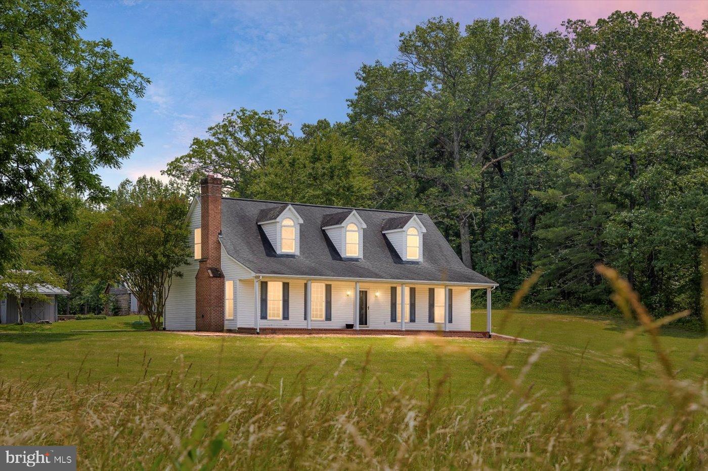 Charming home embraced by nature's beauty.