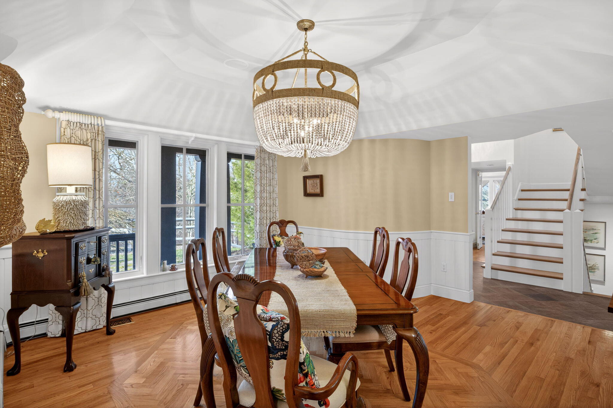 35 Northgate Road North Chatham, MA 02650 - Photo 29 of 75 a view of a dining room with furniture and wooden floor