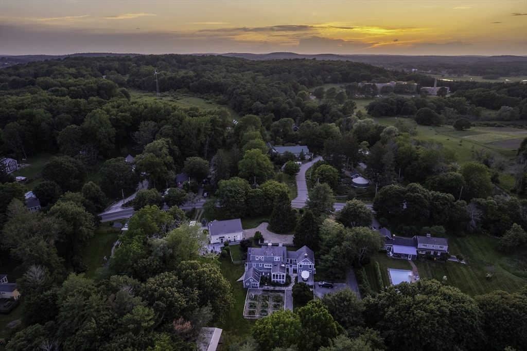 3 Jeffrey's Neck Road Ipswich, MA 01938 - Photo 5 of 42 an aerial view of house with outdoor space and mountain view