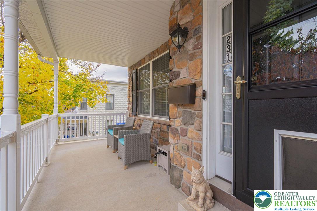 231 7th Avenue Bethlehem, PA 18018 - Photo 4 of 34 a balcony view with outdoor space