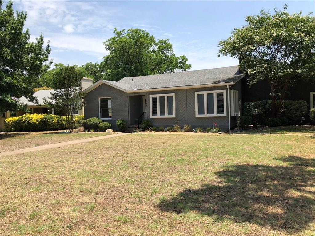 3567 Norfolk Road Fort Worth, TX 76109 - Photo 1 of 1 a front view of house with yard and trees around