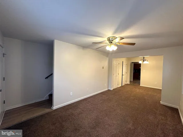 a view of empty room