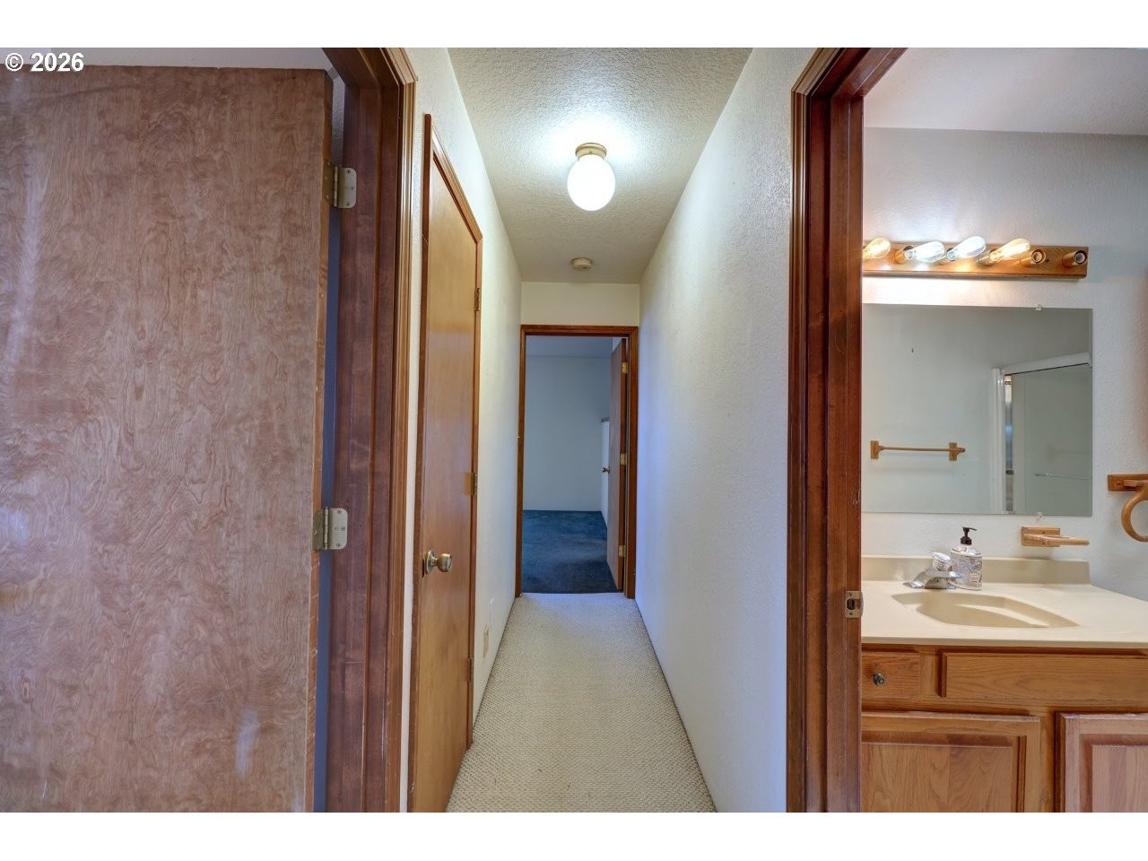 91828 Akerstedt Road Astoria, OR 97103 - Photo 11 of 48 a bathroom with a sink and a mirror