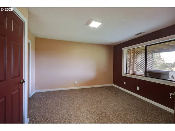 a view of empty room