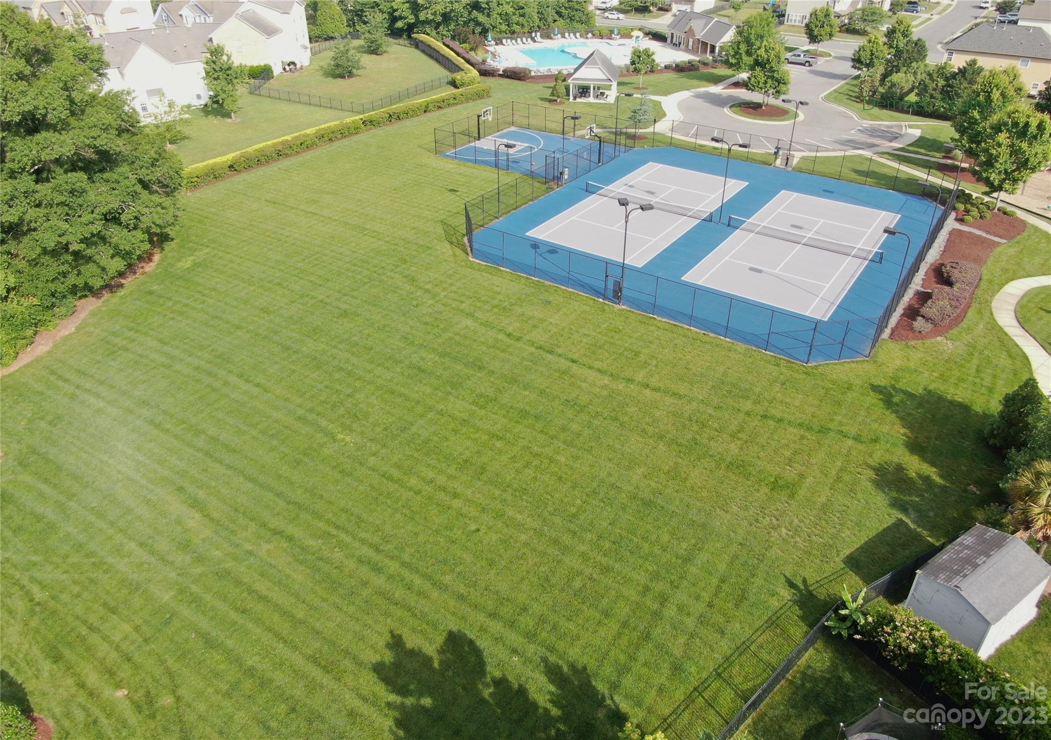 3004 Potomac Road Indian Trail, NC 28079 - Photo 29 of 31 an aerial view of a house with a yard