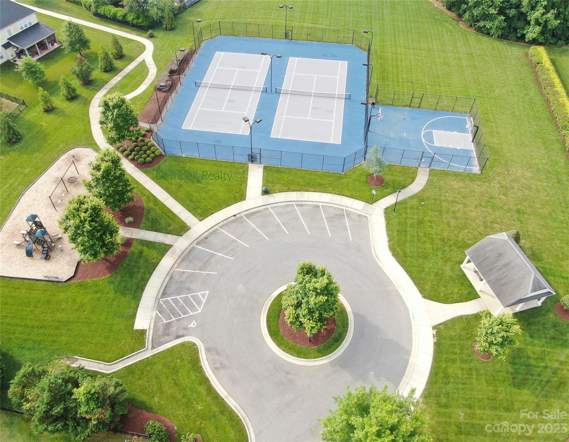 3004 Potomac Road Indian Trail, NC 28079 - Photo 30 of 31 an aerial view of a house having outdoor space