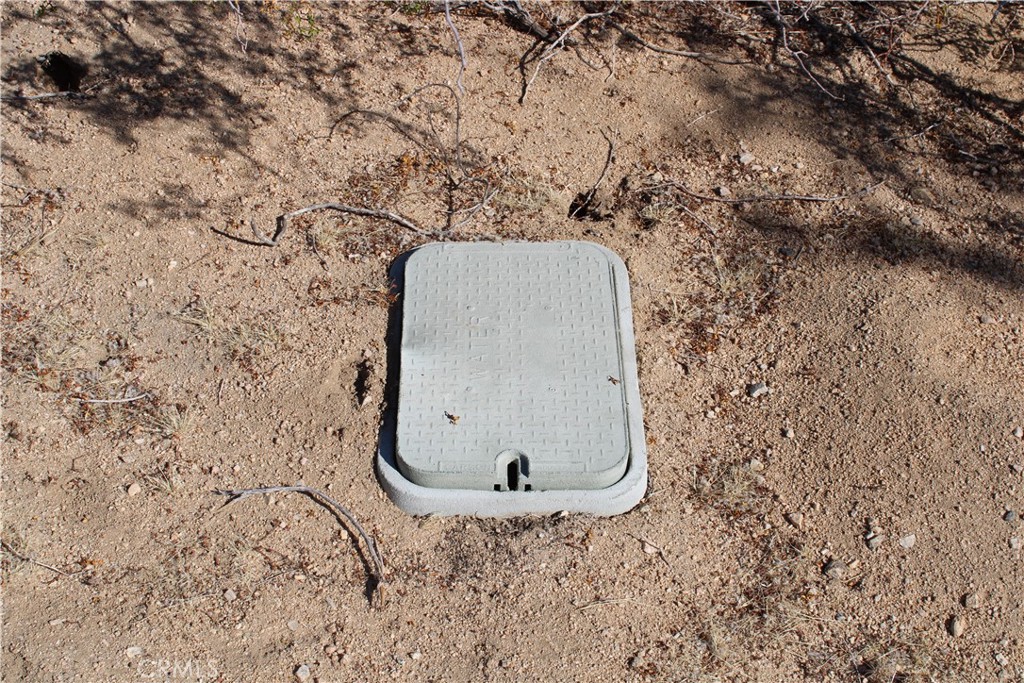 63480 Walpi Drive Joshua Tree, CA 92252 - Photo 11 of 13 a view of a dry yard with wooden fence