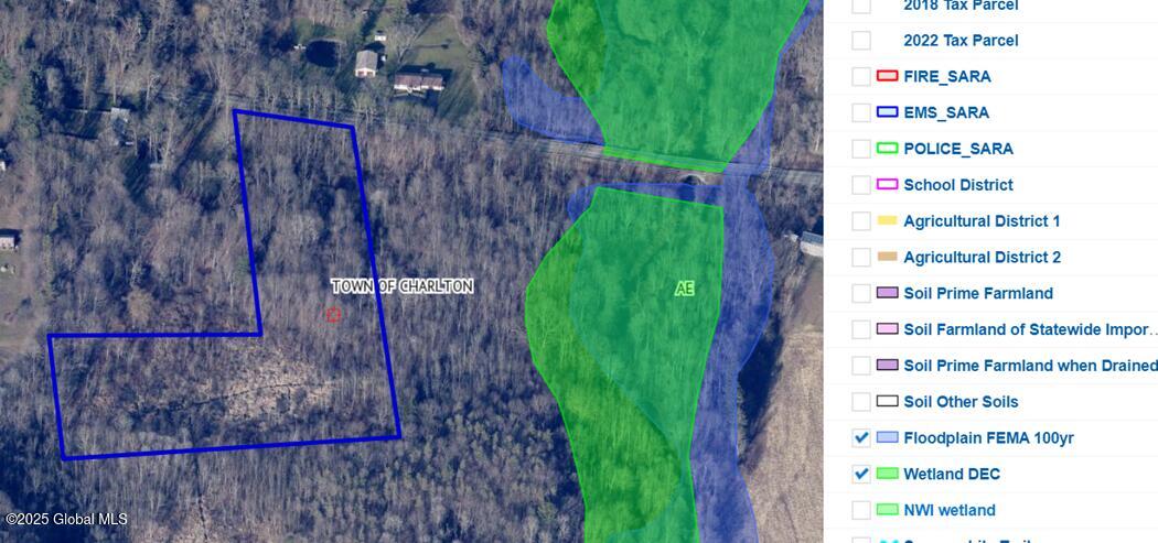 L5.022 Charlton Road Schenectady, NY 12302 - Photo 3 of 3 Wetland Map