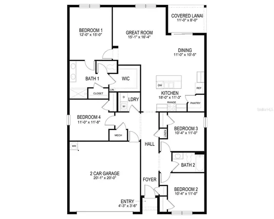$379,000 | 12432 Hopscotch Avenue, Parrish, FL 34219
