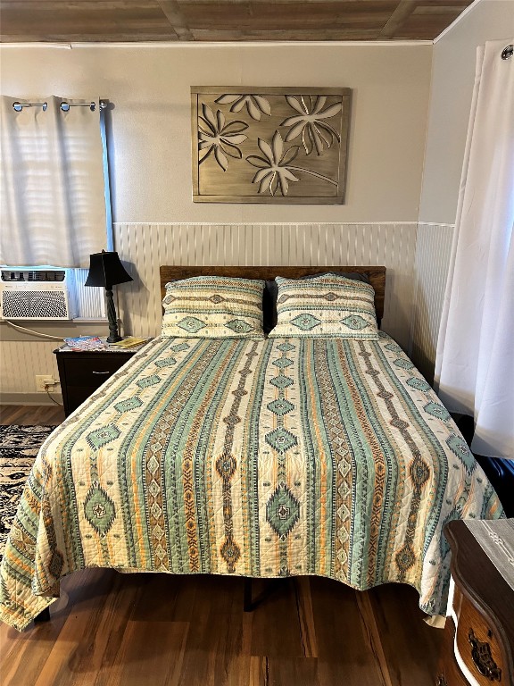 161 Alexander Drive, Unit 8 Tow, TX 78672 - Photo 6 of 13 a bed sitting in a bedroom next to a window