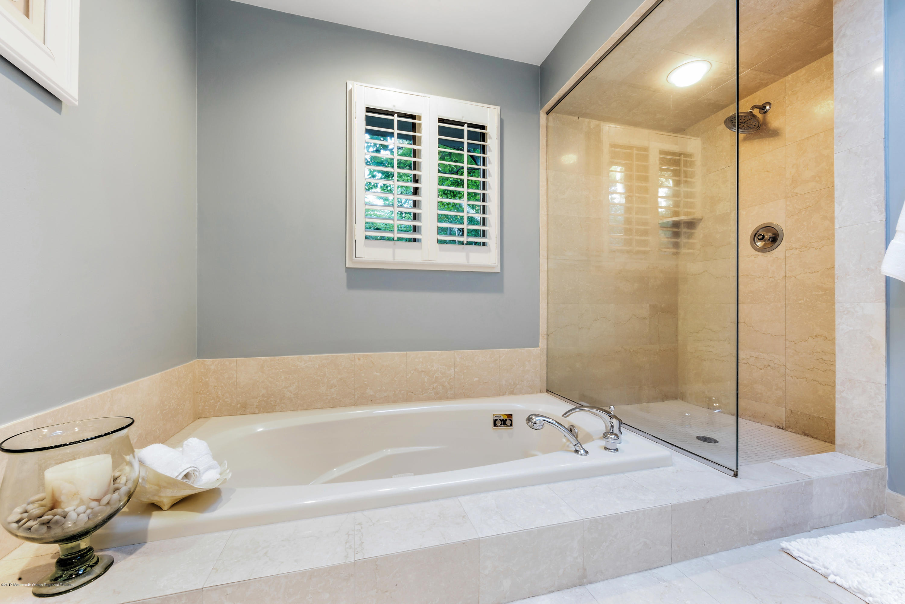 1 Hook Harbor Road Atlantic Highlands, NJ 07716 - Photo 27 of 40 a bathroom with a bathtub and a shower