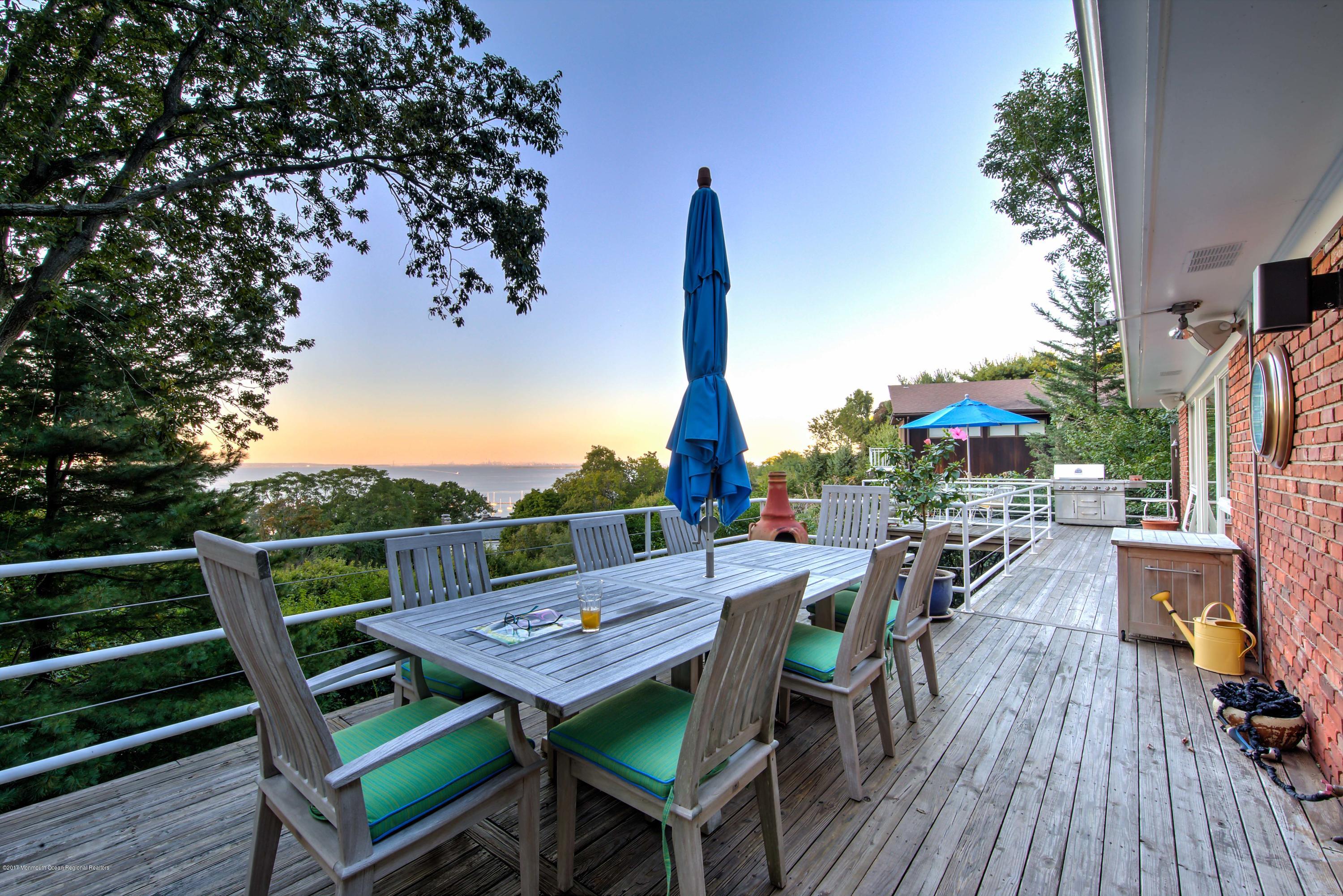 1 Hook Harbor Road Atlantic Highlands, NJ 07716 - Photo 6 of 40 a view of deck with patio